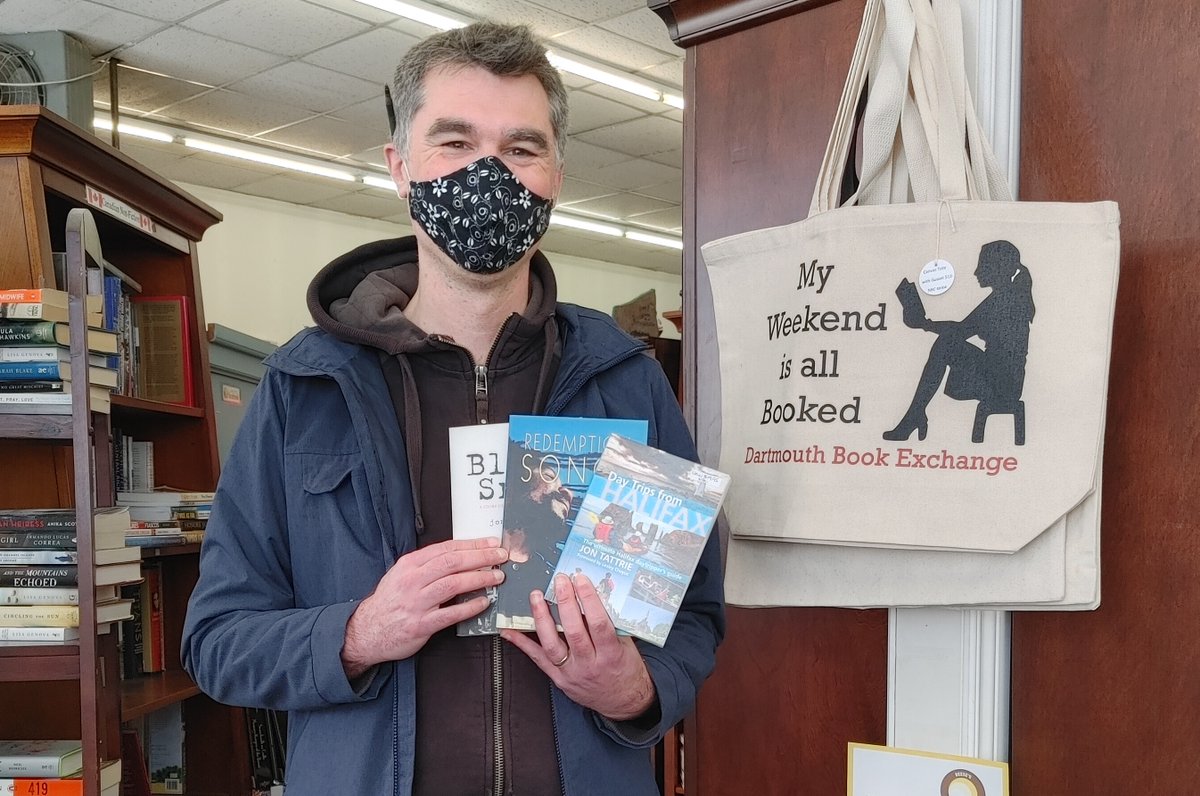 Local author Jon Tattrie was in visiting the store today and he signed a selection of his books that we had in stock. @jontattrie