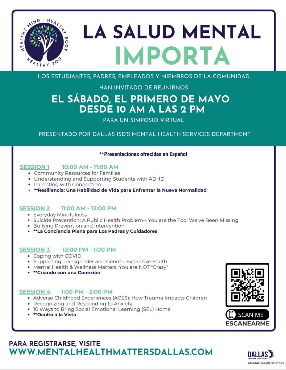 #Disd #lasaludmentalimporta