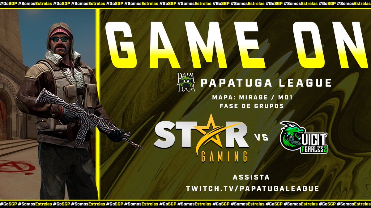 StarGamingBR_'s tweet image. É ISSO!

Começou o nosso 1° jogo pelo camp da "Papatuga League"!

Esperamos ver vocês flodando no chat #GoSGP.

Vamo que vamoooooooooooooo!

#SomosEstrelas 

Assista-&amp;gt; twitch.tv/papatugaleague