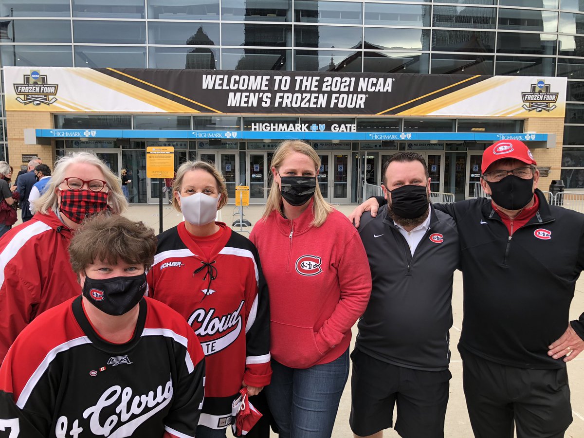 Last game of the season and we are in person and still standing!  Let’s go Huskies.  PS-I don’t believe the Huskies have practice on Monday so let’s leave it all on the ice. #FrozenFour #unleashamazing #amazing @SCSUHUSKIES_MH