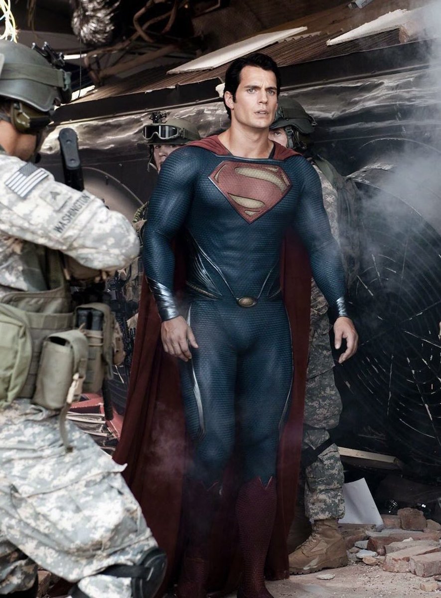 AscendedLantern's tweet photo. #WriterEdit 

//New Edit. Bro if DC is done with Henry as Supes, Marvel better catch him for Hyperion. I mean Look at how good he would look. 🥰😁👌 https://t.co/pBRnF5Srct