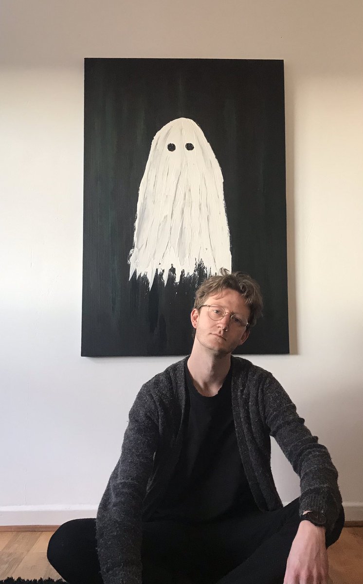 samuelson_lewis's tweet image. Here a big ghost I made.