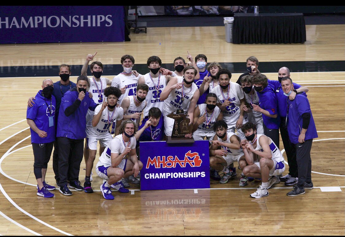 The D Zone Basketball (@thedzonebball) on Twitter photo Grand Rapids Catholic Central is your D2 State Champion!
Their first 1 in history....
D2 State Final: #10 Grand Rapids Catholic Central beat #88 Pennfield 77-54
<a href="/goCCcougars/">Grand Rapids Catholic Central Basketball</a> Grand Rapids Catholic Central is your D2 State Champion!
Their first 1 in history....
D2 State Final: #10 Grand Rapids Catholic Central beat #88 Pennfield 77-54
<a href="/goCCcougars/">Grand Rapids Catholic Central Basketball</a>