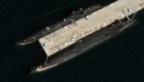 Just weeks prior on January 26th, 2021 Four Jin-class SSBNs & Four Shang-class SSNs were spotted at the same piers at Yulin. There are supposedly six Jins & six Shangs in service.