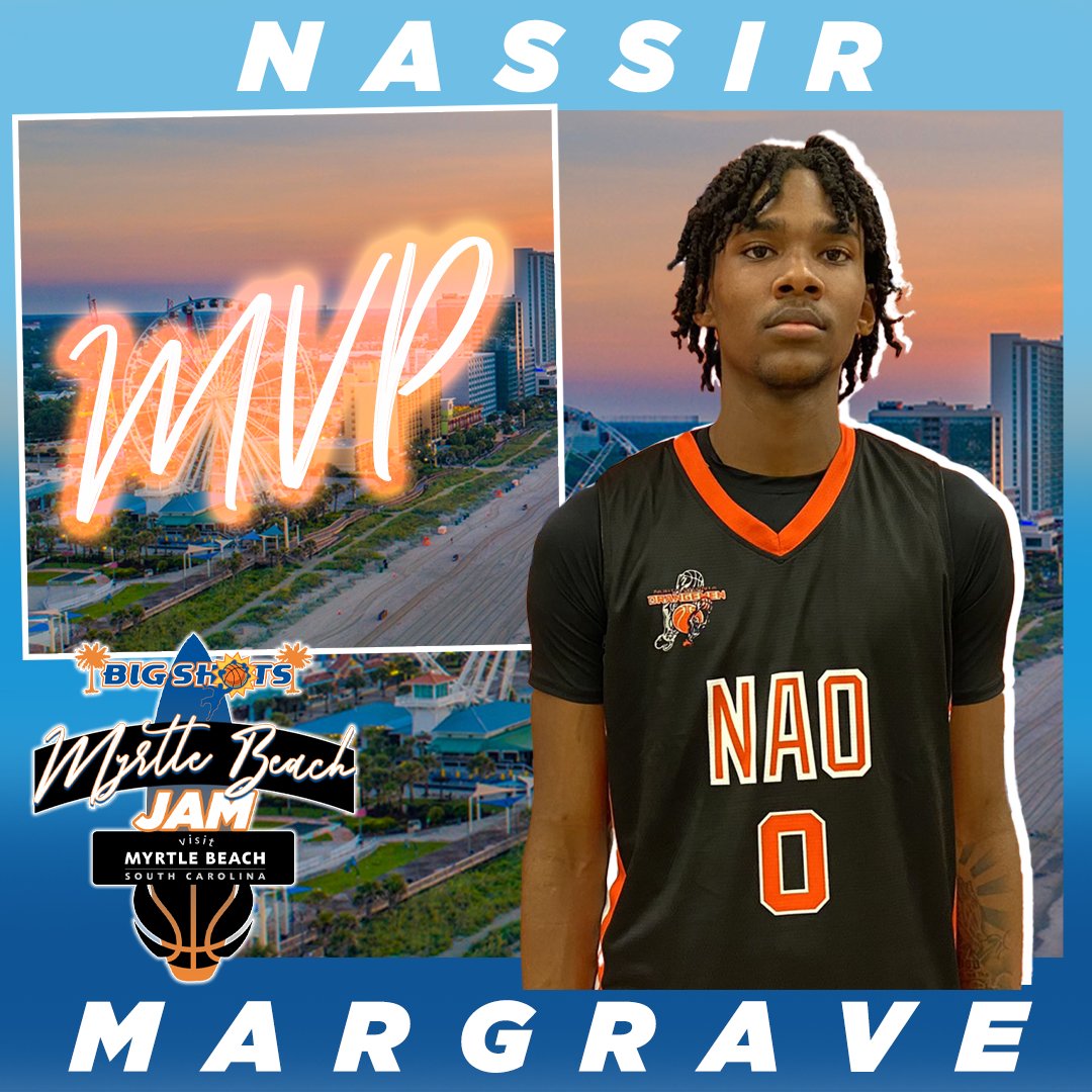 MVP goes to Nassir Margrave with 19 points for North Atlanta Orangemen! #BIGSHOTS #MBJam