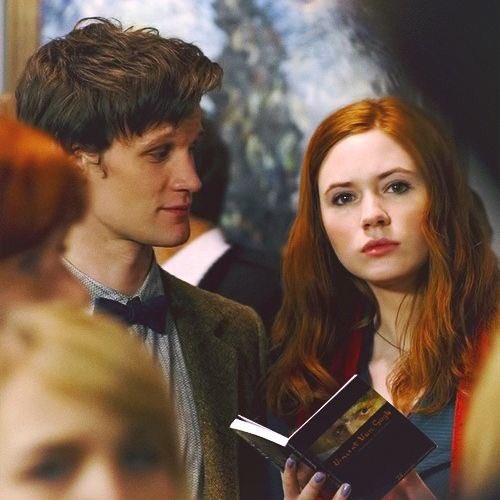 amy pond and eleven (doctor who)(yes they are my comfort characters when they are together)