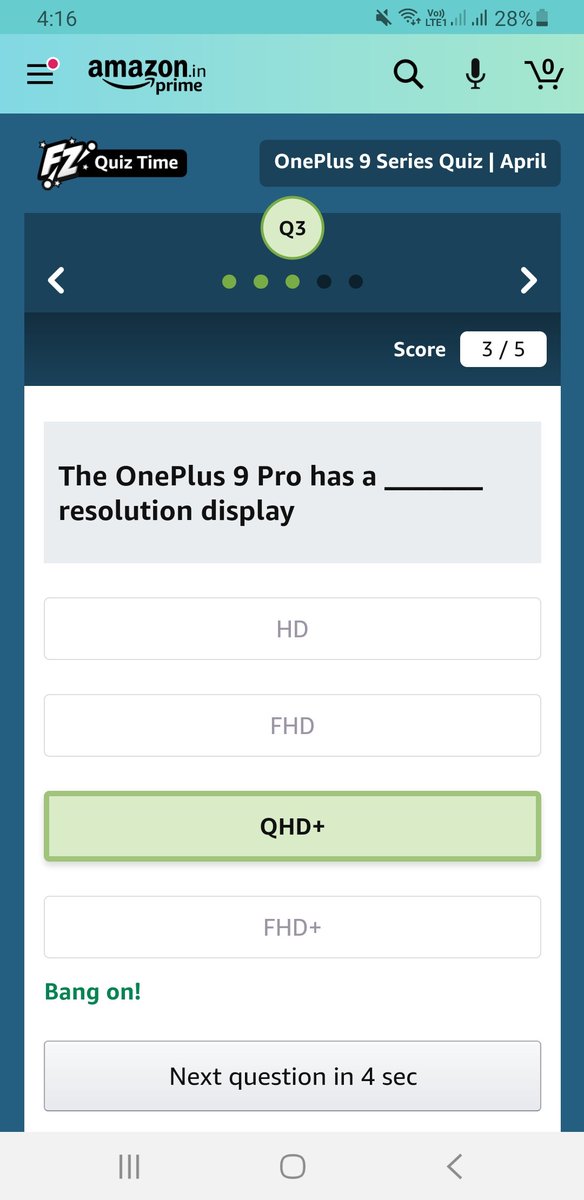 arijitdey67's tweet image. Part1 - @amazonIN, @OnePlus_IN 
Hi, AMAZON is launching sale on promising - OnePlus9Series from 15th April. Answer the quiz at AmazonApp to win this amazing product. Answers are attached here. here. #amazonmobileinsider #oneplus9serieslaunchevent