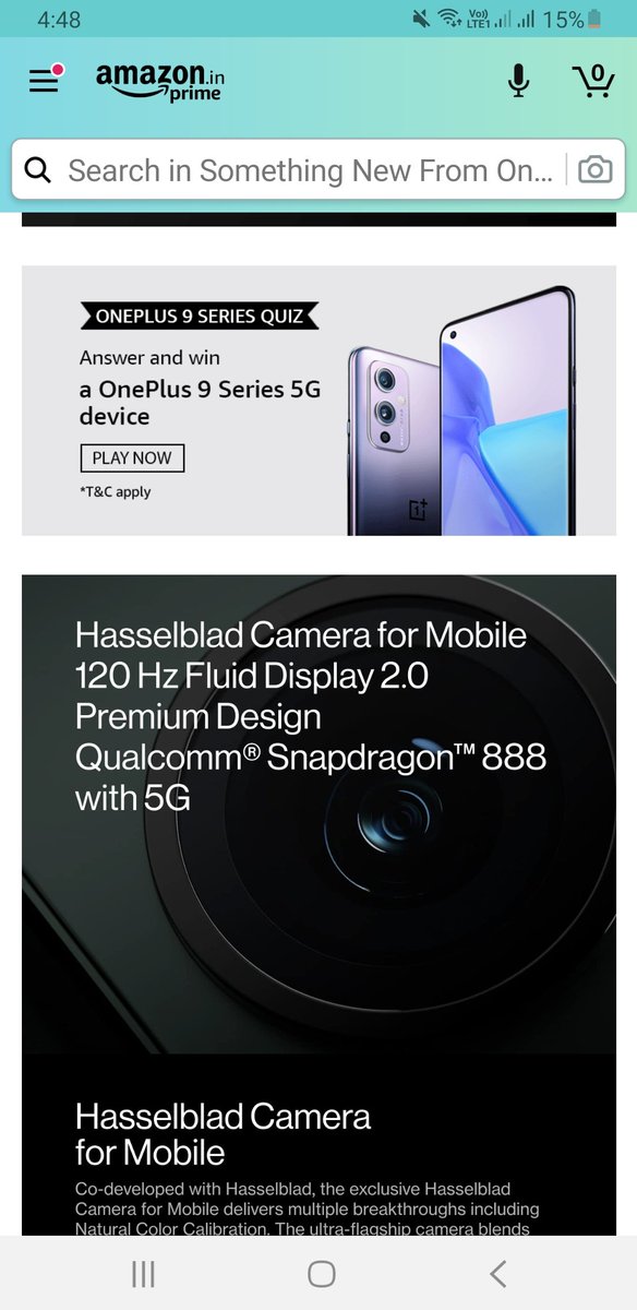 arijitdey67's tweet image. Part 2 - @amazonIN @OnePlus_IN 
Post the quiz , you will be eligible for contest &amp;amp; then share with your friends. Last remaining answer is attached with other screenshots. Happy &amp;amp; excited. #amazonmobileinsider #oneplus9serieslaunchevent