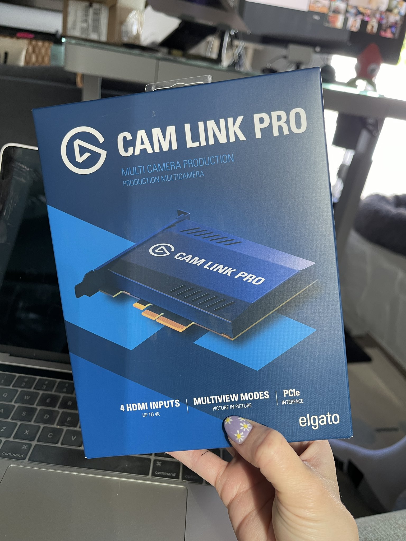 Andrea Rene Oh Look What Arrived Today Thanks To Fast Fingers On The Website Johntdrake Excited To Test Out The New Elgato Cam Link Pro T Co Xfhfui81nm