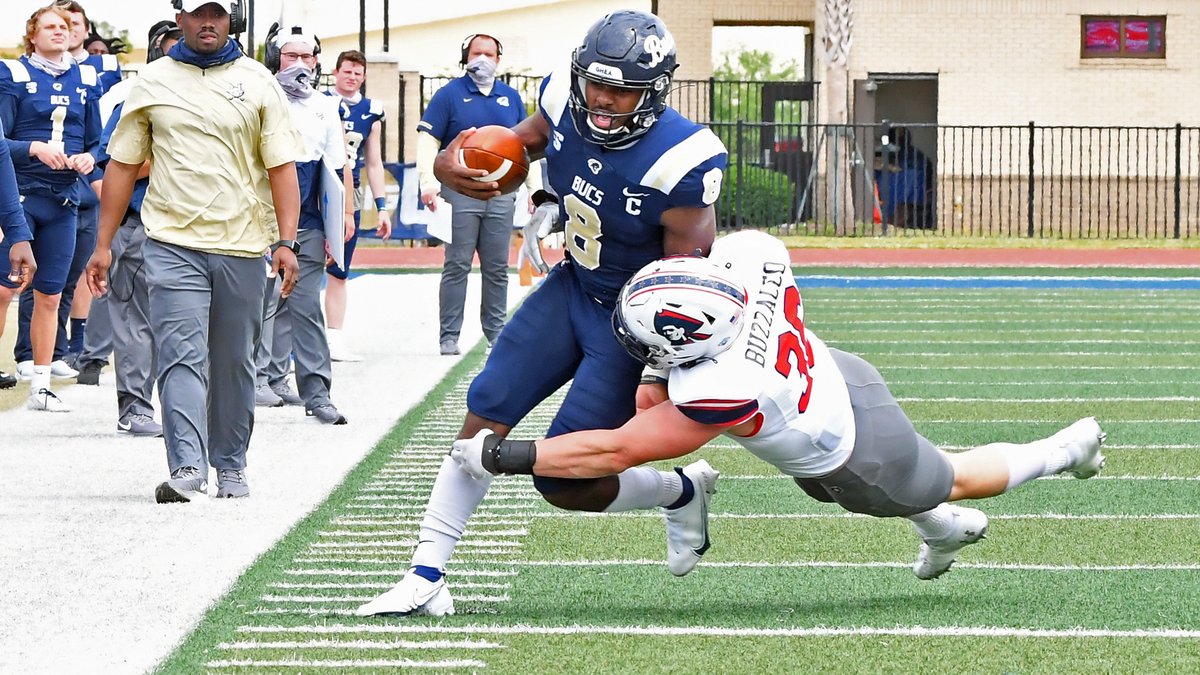 CSU_FB's tweet photo. .@CSUFB seizes control early in the 27-14 #BigSouthFB win over Robert Morris on Saturday afternoon
https://t.co/YAD6YlFgrx
#GHEA #CDM #DMGM
#BucsFB | #JoinTheSiege https://t.co/sJ2pqpbBbd