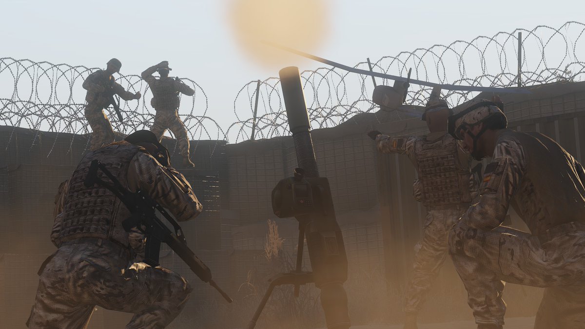 AbueloCeboleta's tweet image. Fire! #Arma3 #FFAAMod