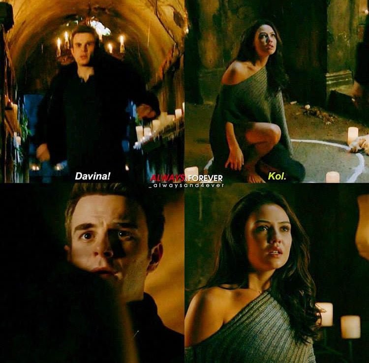 Kolvina (Kol Mikaelson and Davina Claire) The originals