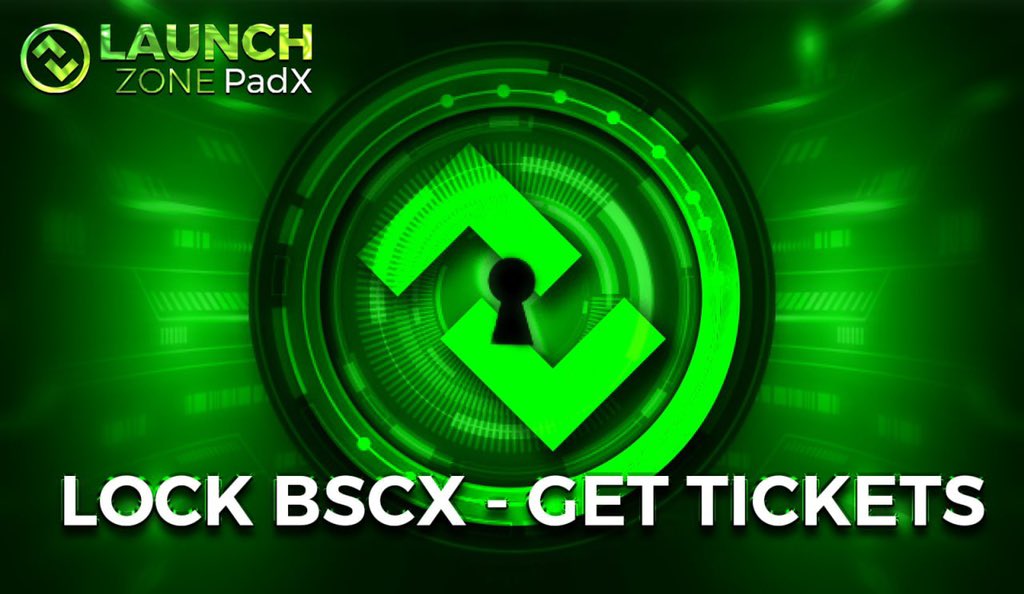 launchzoneann's tweet photo. Have you locked $BSCX yet? Our next IDO will be announced soon. Don’t forget to lock your token this time the get the lucky ticket. 
#BankOnBSCX https://t.co/YfZPjbt9kN