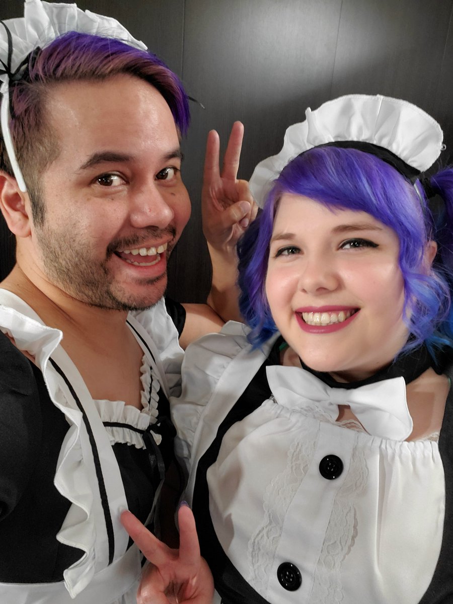 It's maid cosplay time UwU~

twitch.tv/thecranecouple