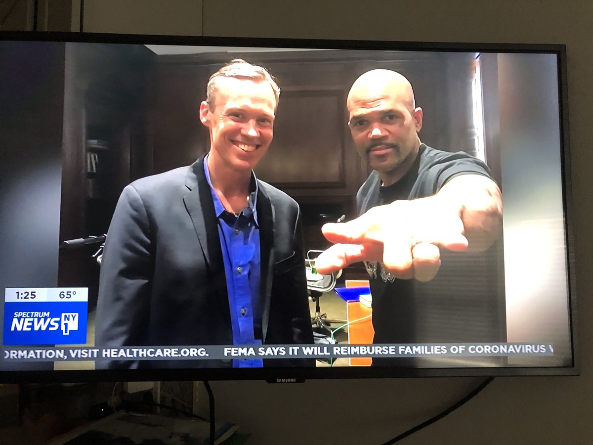 Kevin_M_Burke's tweet photo. Thank you, ⁦@JustineReTV⁩ and @NY1! I was grateful for the chance to talk about the #NYC season of ⁦@YHTPodcast⁩ with ⁦⁦@MuseumofCityNY⁩ on the channel I wake up to EVERY morning.  #hometowns #comingofage #aroundtheboroughs https://t.co/UCe7V8FEM0