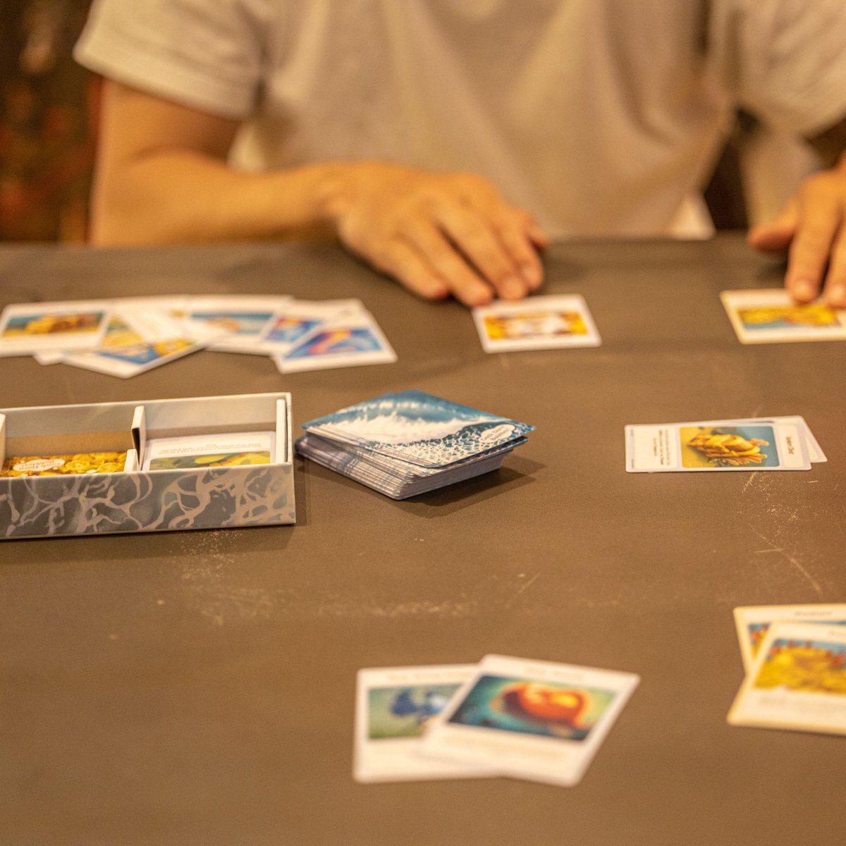 SandwichBagGame's tweet photo. Who else is still spending a lot of Saturday nights at home? It's nice to see people slowly and safely getting out, but game night at home never gets old to us! https://t.co/EtVYEKv9kM 
#cardgamesarefun #cardgamesarecool #cardnight #cardparty #playmoregames https://t.co/3FEPOK5EPk