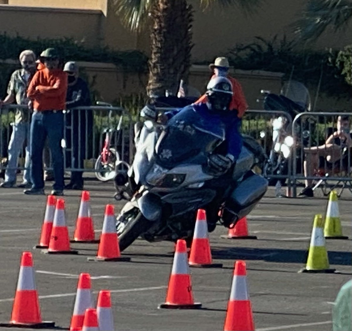 Please join me in recognizing our NHP Motors squad for an outstanding performance while competing in the Southwest Police Motorcycle Training Challenge where they placed 2nd in Team Ride and 1st in pair! #JobWellDone #TeamWork #Excellence #Competition #NevadaHighwayPatrol