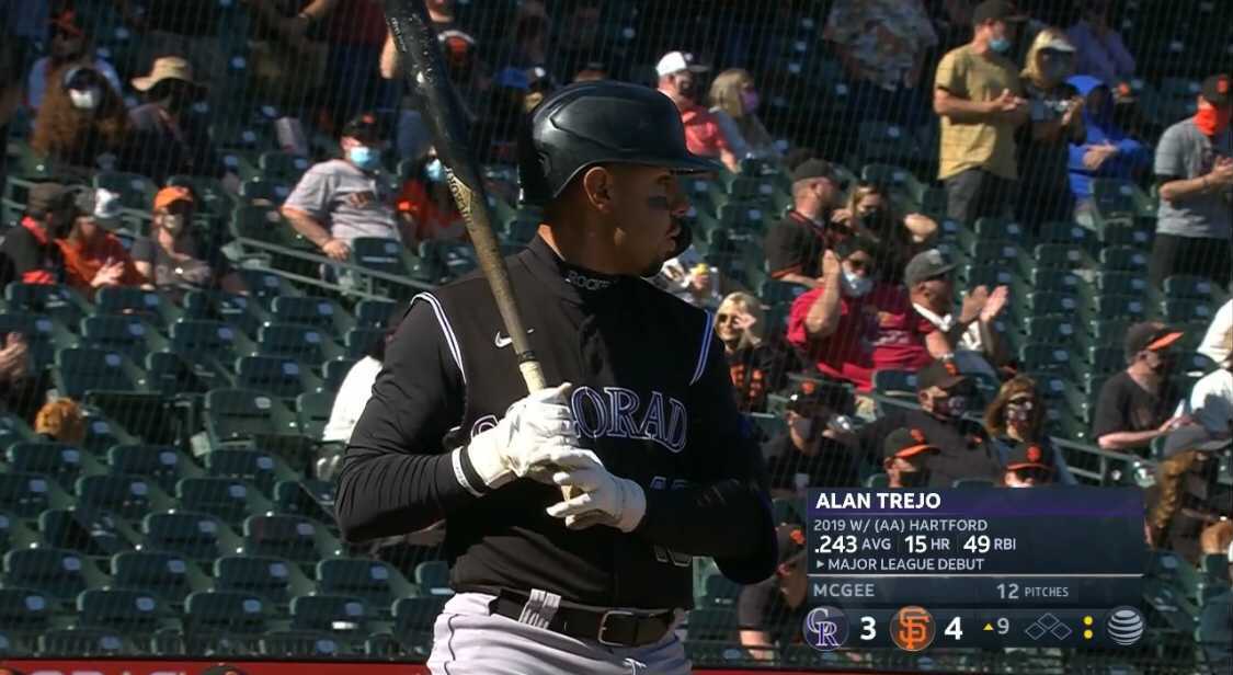 19,937th player in MLB history: Alan Trejo- two-way player in HS and at San Diego State; a lot of teams liked him more as a pitcher in pro ball- 16th round pick by COL in '17 as a hitter only- .757 career OPS in MiLB- has played mostly SS, some 2B/3B