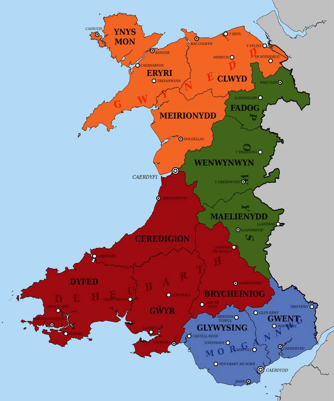 Welsh Rugby Union, Wales & Regions