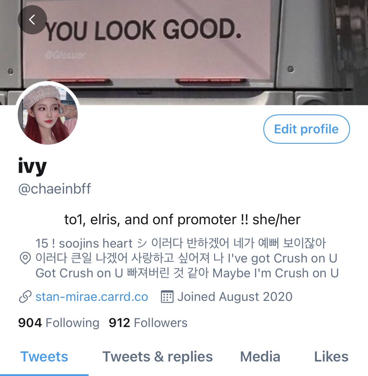 My layouts: