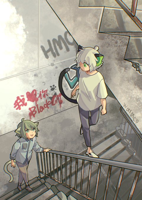 「graffiti multiple boys」 illustration images(Latest)