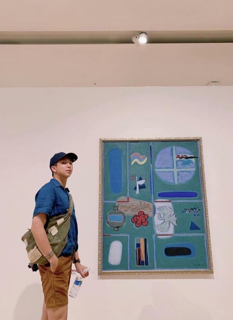  #NAMJOON - a museum date with him—a healing thread