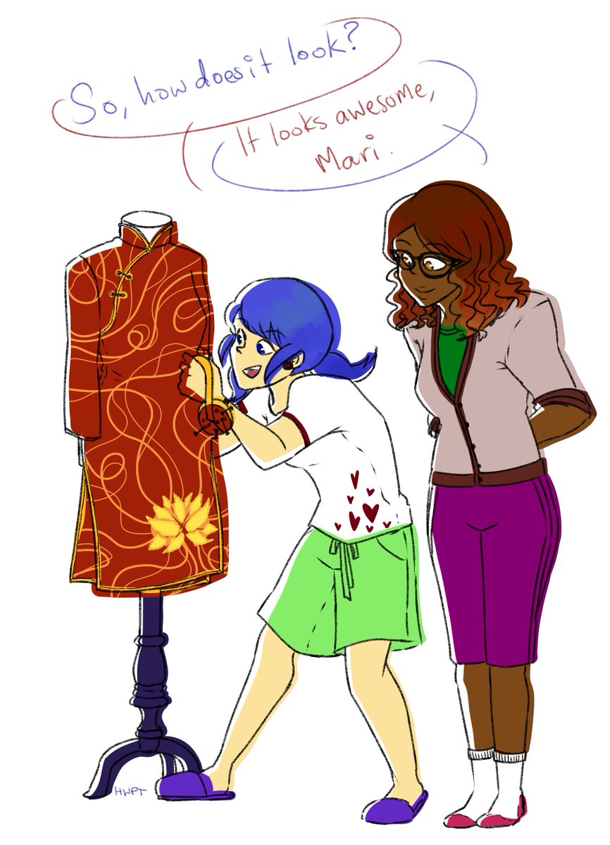 vallustrations's tweet image. more ladybug prompts and marinette in marceline's outfits because they look so good on mari!!! 🐞

#MiraculousLadybug #MiraculousWorld #Marinette #Alya