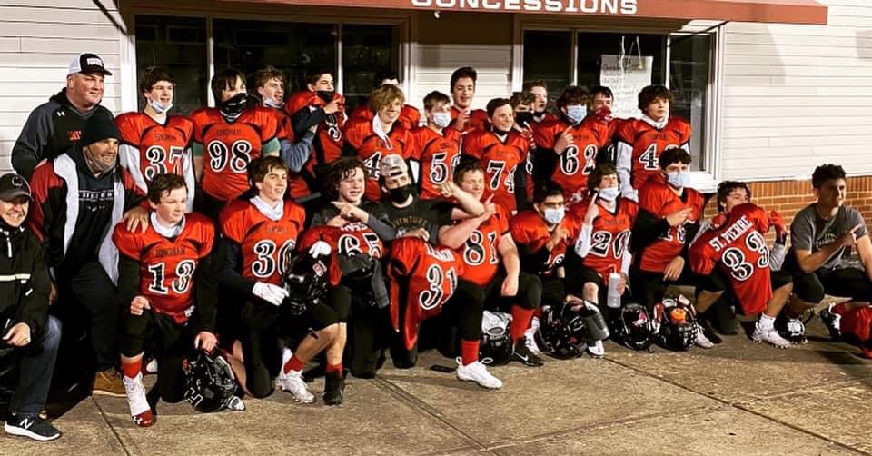Congrats to our 8th Grade team playing in the OCYFL Super Bowl tomorrow! Let’s bring this one home boys! #onemoretime #hingham #youthfootball #football