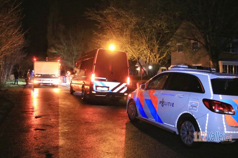 Brandweer rukt uit voor brand aan de Oosterbrinkweg in #Kootwijkerbroek. 112Vallei.