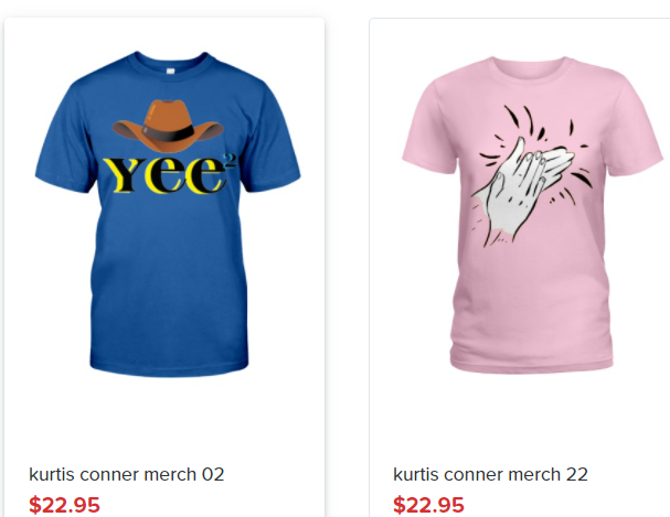 CoIeRB's tweet photo. @kurtisconner there is a lot more stolen merch from you on that awful website, than just that. https://t.co/Cpr6BFkHMP