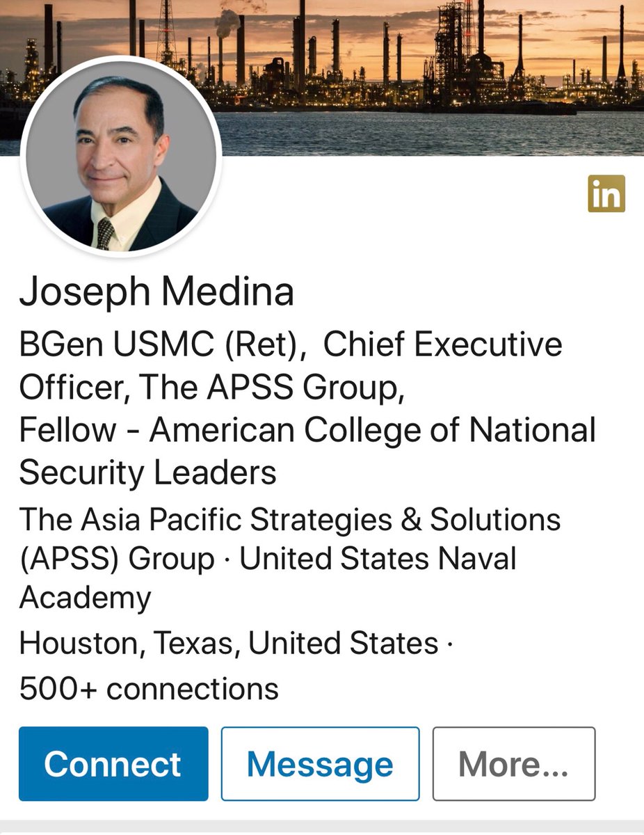 Joseph Medina, Brigadier Gen. US Marine Corps (Ret), CEO of Asia Pacific Strategies & Solutions Group: