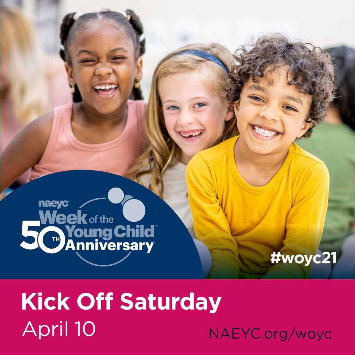 CFISDELC1's tweet photo. I’m pumped to kick off WOYC? Let’s celebrate our young children this week - Their joy, their creativity, their wonder. It’s more important now than ever to celebrate our children! @CFISDELC1 #earlychildhood #woyc21 #favoriteWeekOfTheYear https://t.co/bjaSfLRDON