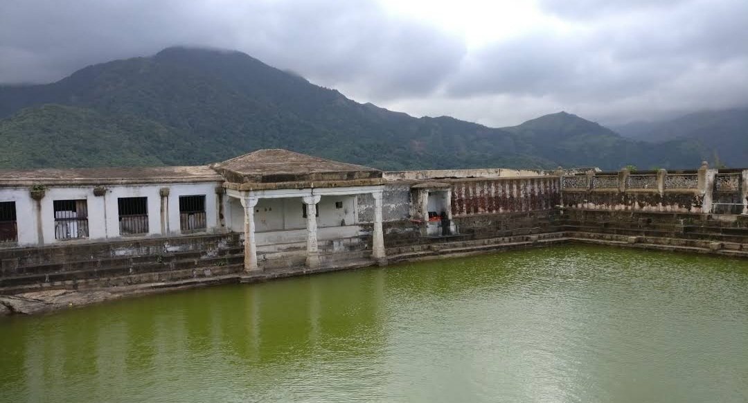 Bhattar conveyed the news to the Pandalam Raja and they went to find out the vigraham. Surprisingly ants showed the way to find the Vigraham. Thus Murugan vigraham was found and Prathista was done here. There is a lake with pure water on the top of the hill