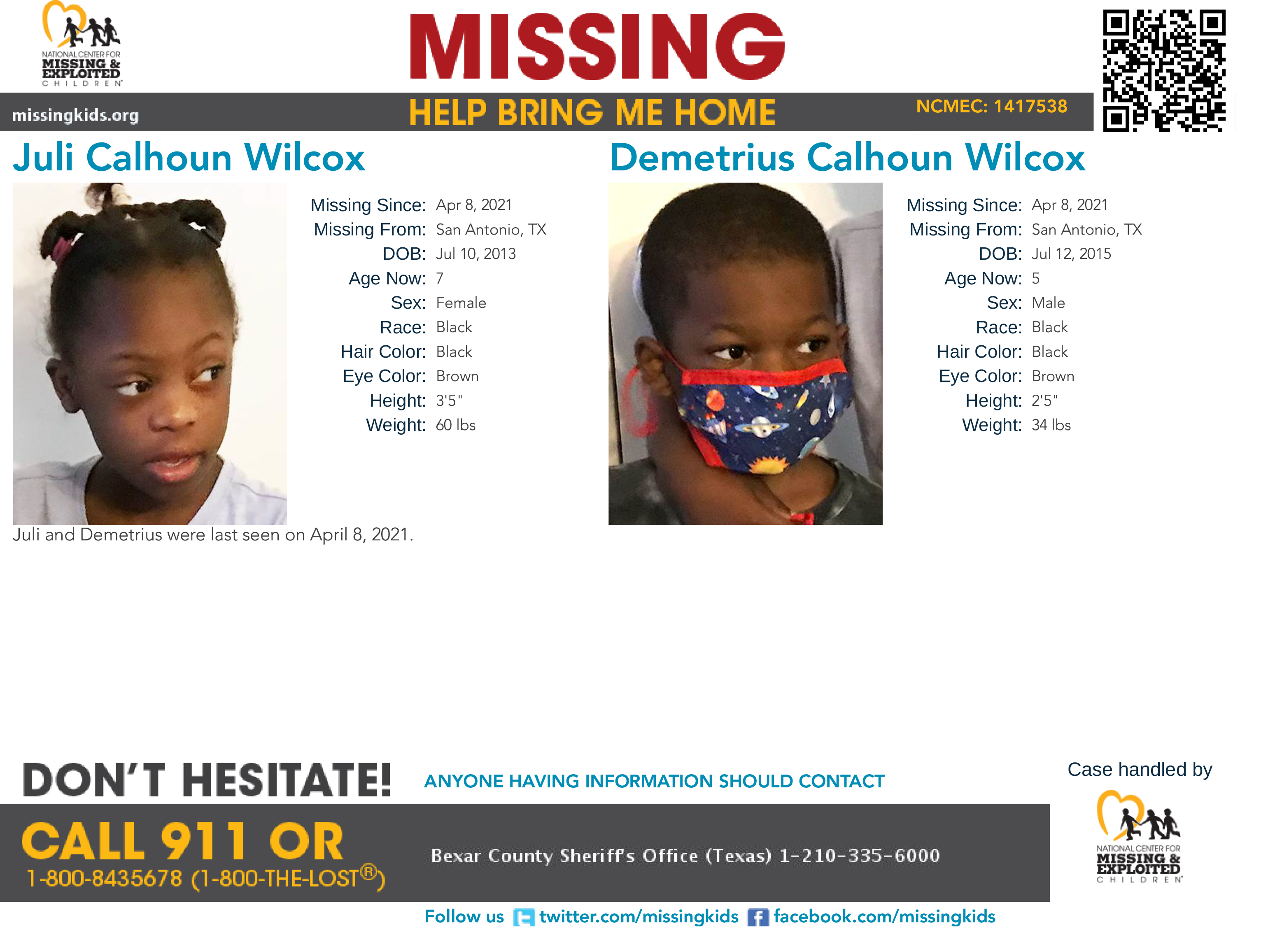 National Center for Missing & Exploited Children on X