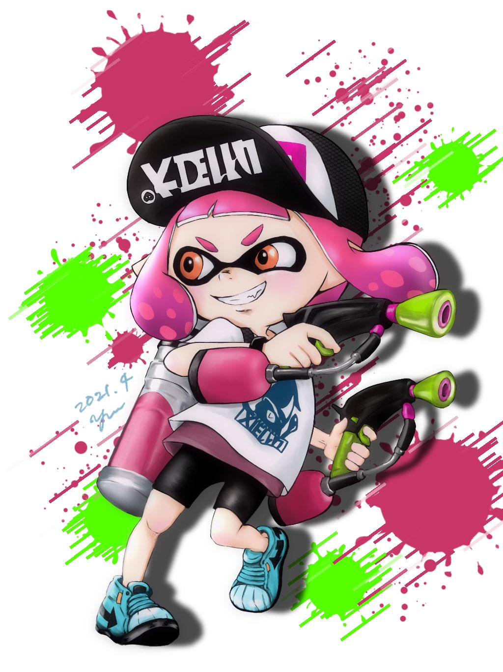 スプラトゥーン イカキャラクター パーカー mqdefault.jpg