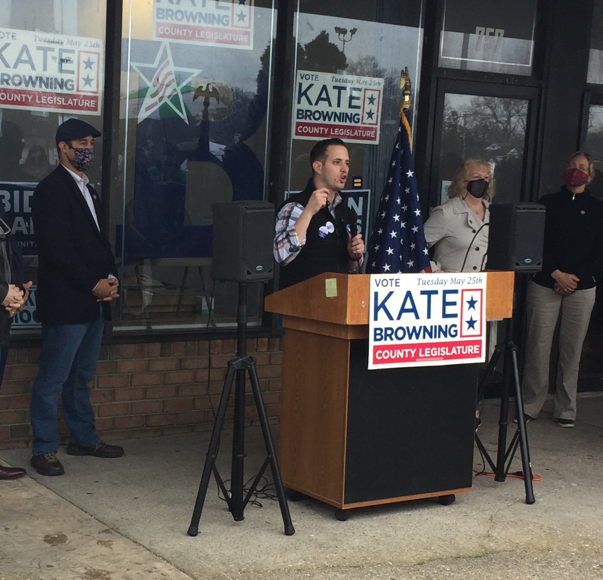 DemocraticFloyd's tweet photo. It was great to see so many of the Tri- Hamlet show up today to kickoff Kate Browning’s bid to finish the work she started. 

Today, we started on the road to restoring integrity to LD3. 

If anyone wants to get involved, canvassing, phone banking, etc., dm us. 

#BringBackKate https://t.co/tzLpfeFsox