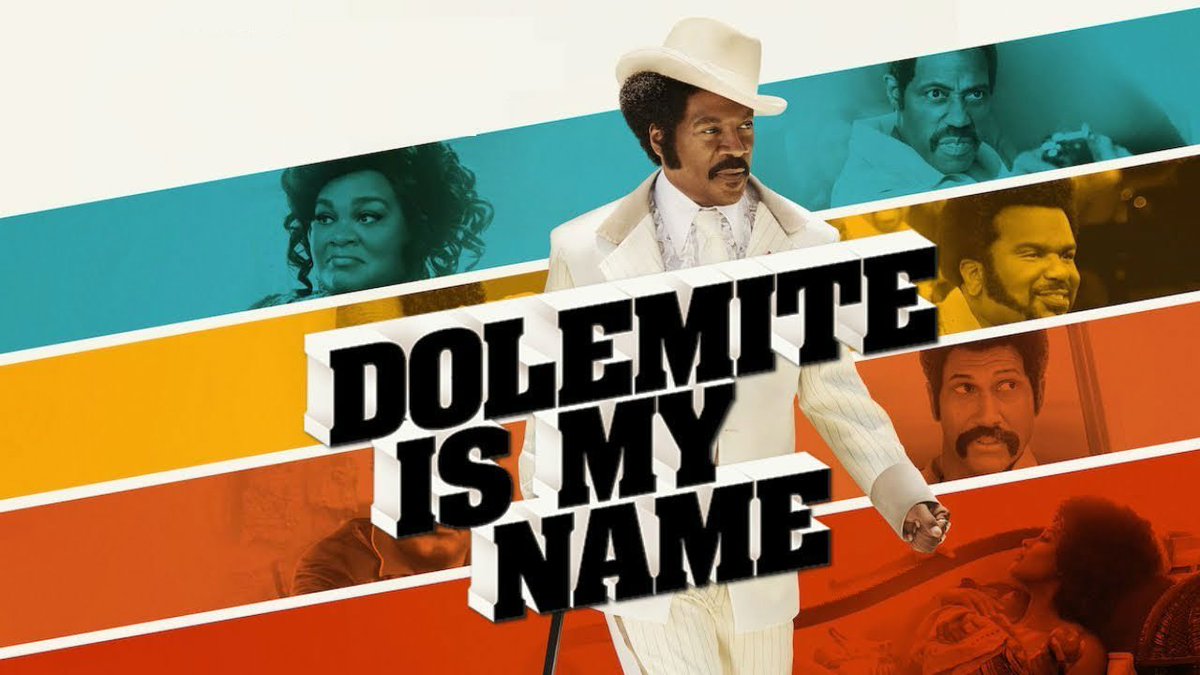 Dolemite is My Name (Netflix): Eddie Murphy portrays real-life legend Rudy Ray Moore, a comedy and rap pioneer who proved naysayers wrong when his hilarious, obscene, kung-fu fighting alter ego, Dolemite, became a 1970s Blaxploitation phenomenon.8/