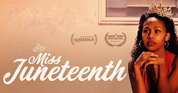 Miss Juneteenth (VOD): A single mother is the former winner of the local Miss Juneteenth pageant which offers full scholarships to college. She enters her 15-year-old daughter, Kai in the same pageant despite her daughter's obvious lack of enthusiasm.14/18