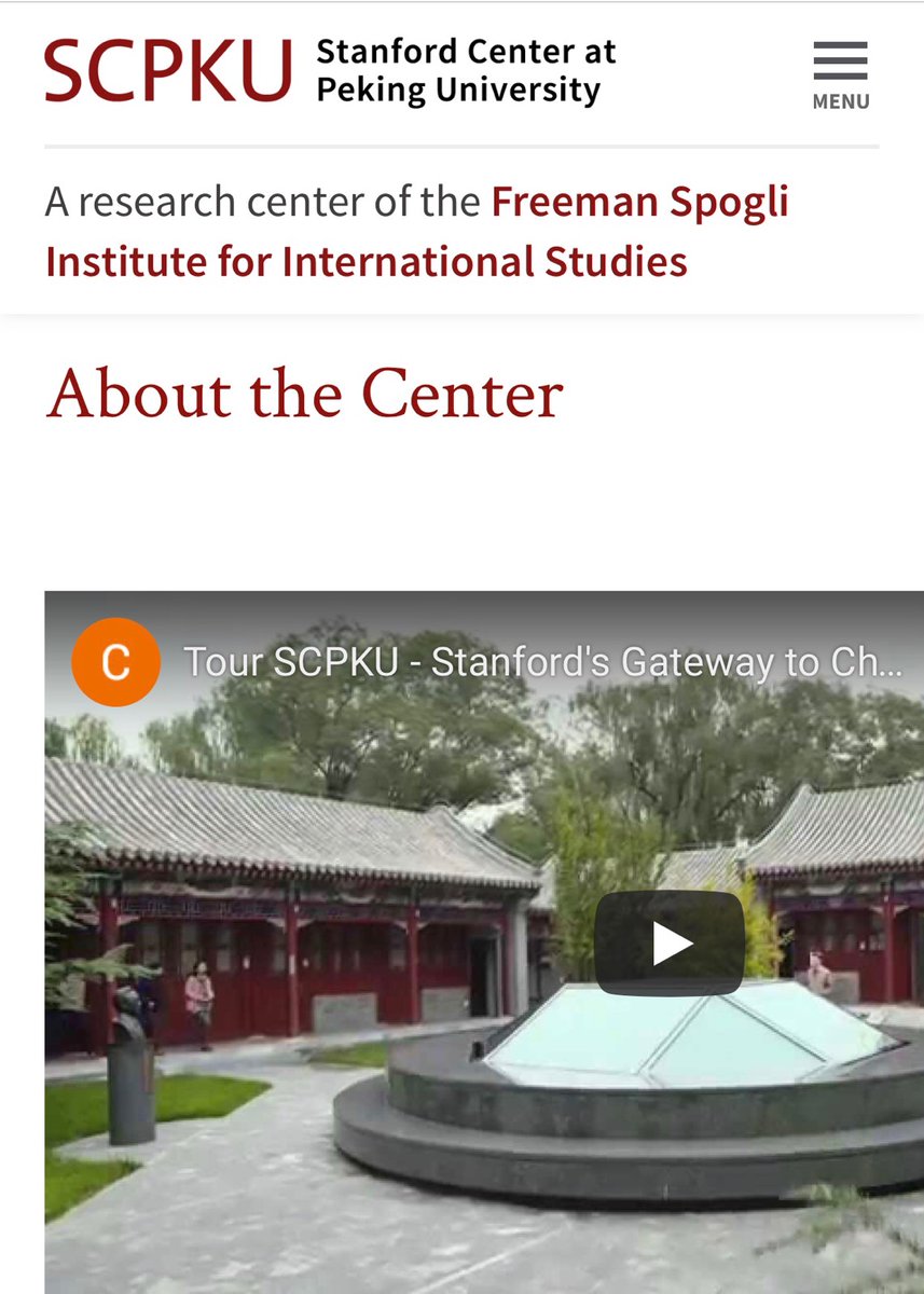 William Perry, DOD, professor at FSI:"Stanford's Gateway to China" https://scpku.fsi.stanford.edu/about-scpku 