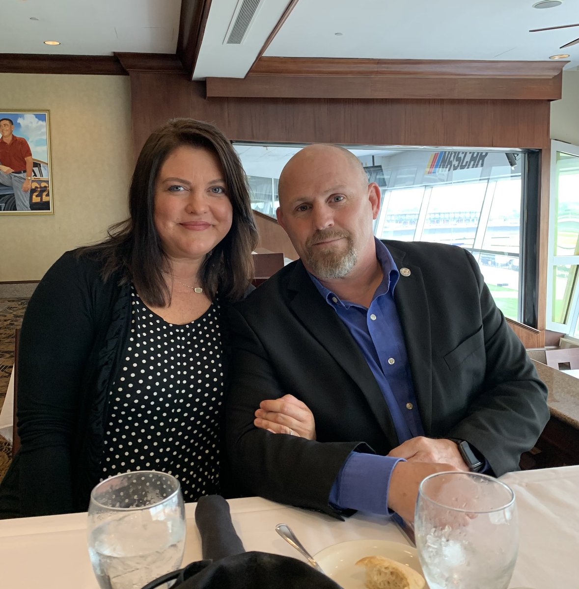 RobGoodman's tweet image. Had a great dinner at @TheSpeedwayClub! With @ashleyhgoodman Connor, and Mary Katherine