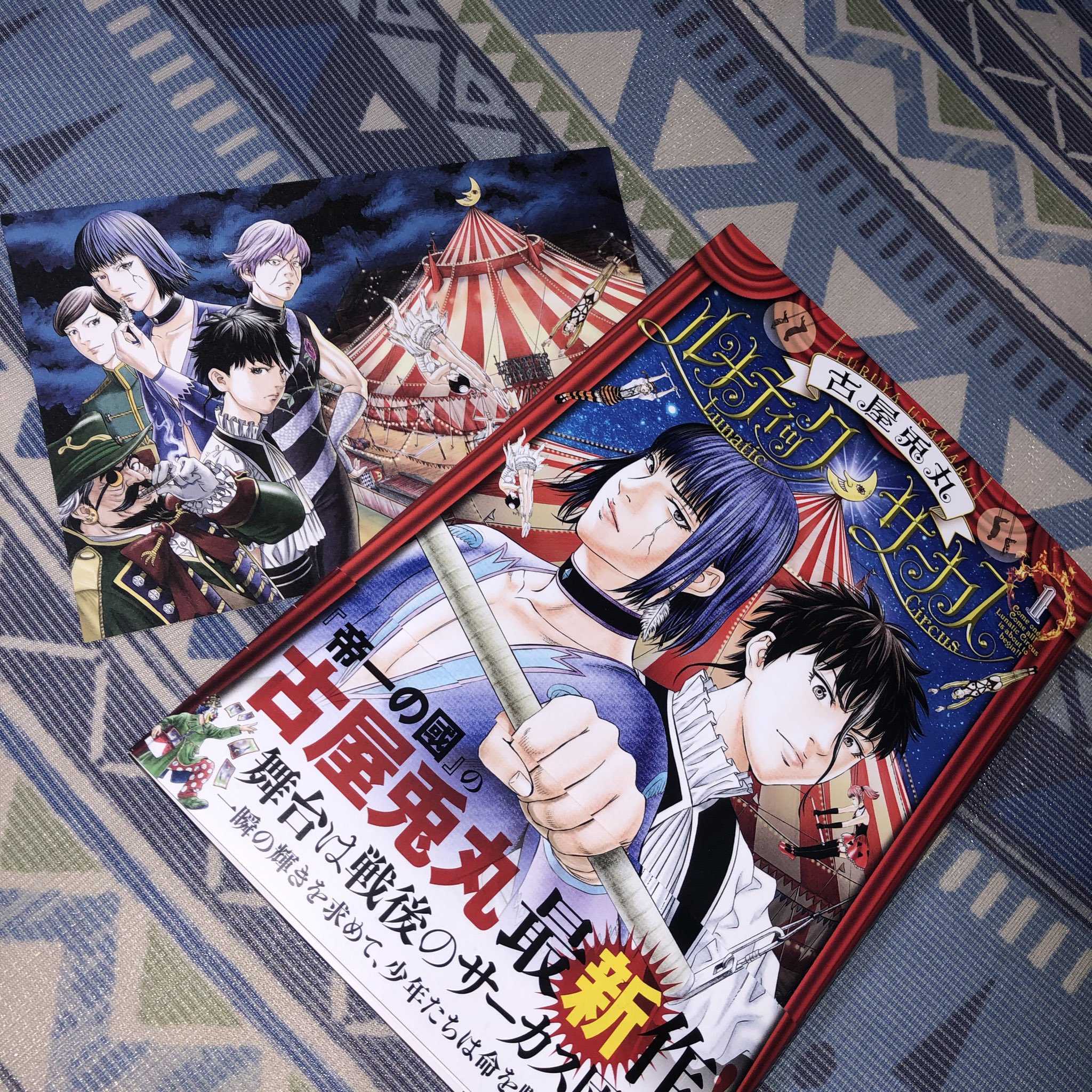 さちほ 大好きな古屋兎丸先生の漫画がまた増えた 幸せすぎる ルナティックサーカス 古屋兎丸 ライチ光クラブ ぼくらのひかりクラブ 自殺サークル T Co U39zuq50d2 Twitter