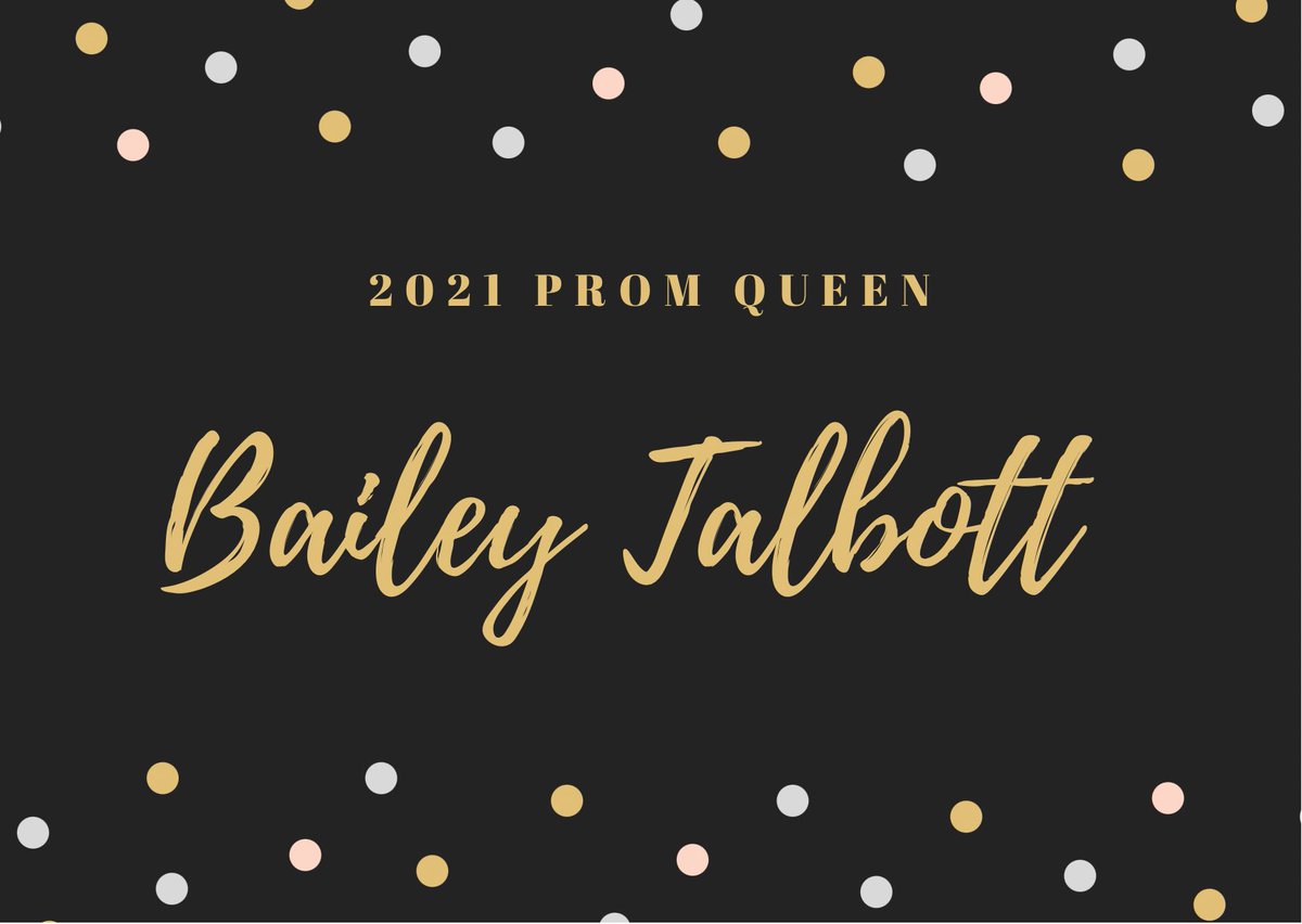MissDinkel's tweet photo. Congrats to the 2021 @USD305Central Prom King &amp; Queen @Collisterryan1 &amp; @talbott_bailey❕👑 https://t.co/BHid2a0NFm