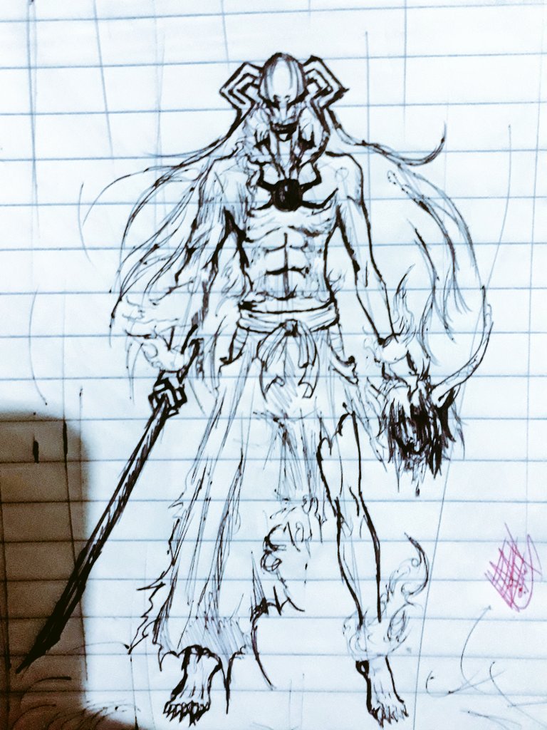 AlexSnakessj4's tweet photo. Boceto rápido de #ichigo de #BLEACH 

#vastolorde #IchigoKurosaki #animedrawing #boceto #dailysketch https://t.co/UocQeux8mo