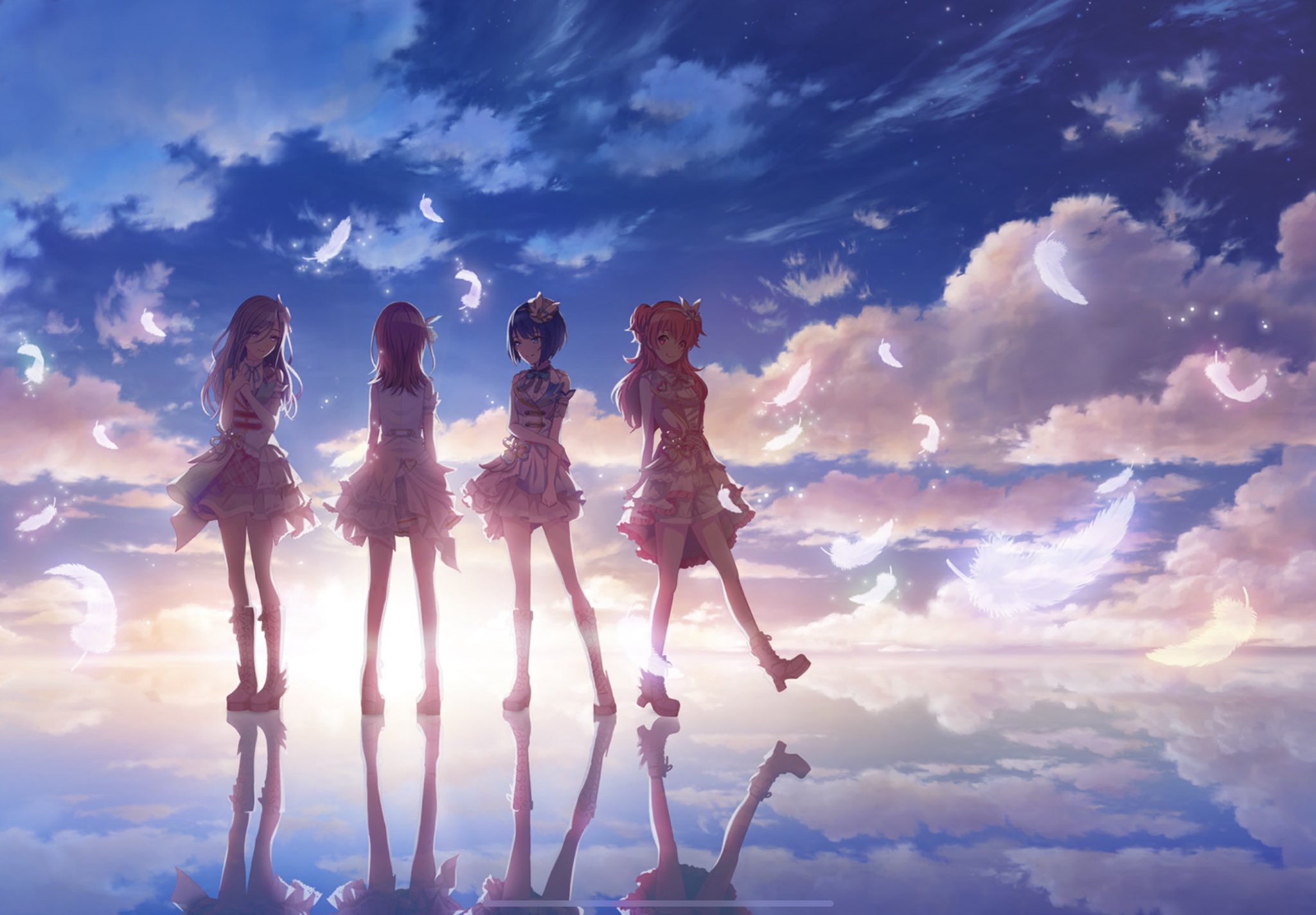 おきく ちなみにプロセカで一番好きなイラストはこれ ウユニ塩湖感たまらん T Co W5pecuxtsa Twitter