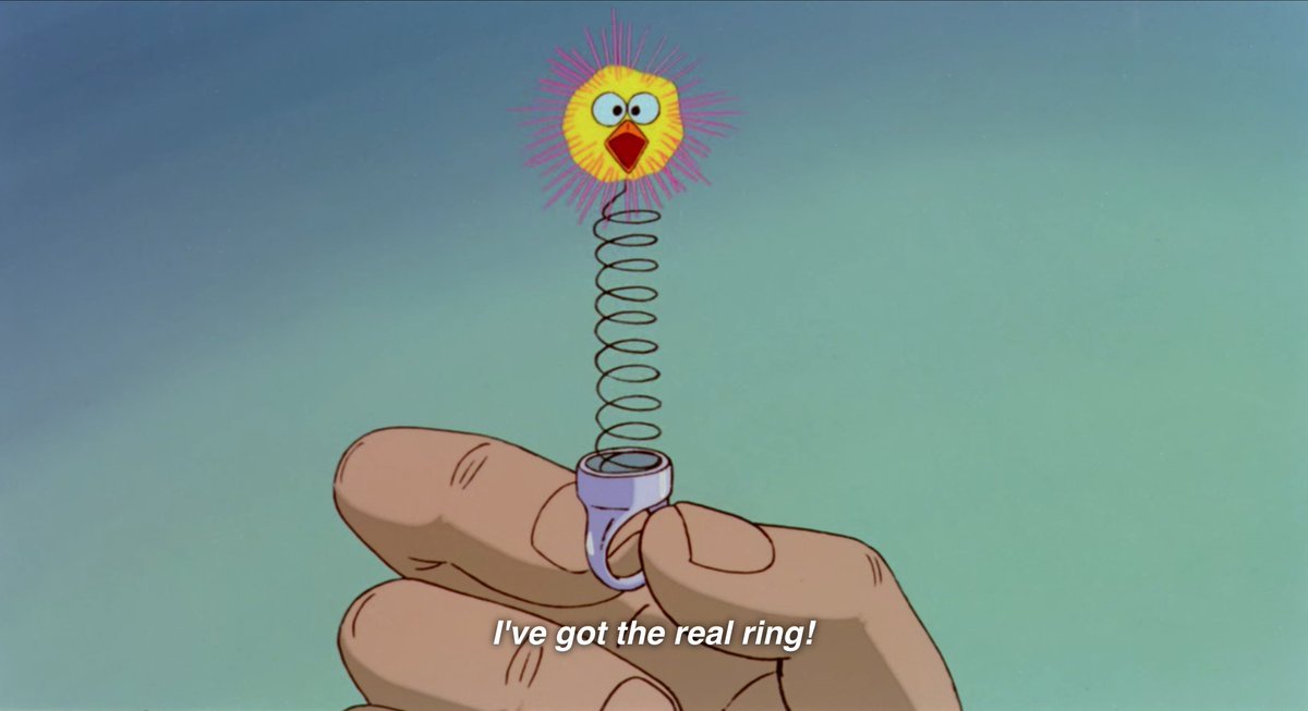 it& #39;s an exact replica of the genuine Cagliostro ring BUT if you look really close the Gothic script actually translates to "LOL U GOT PWNED"