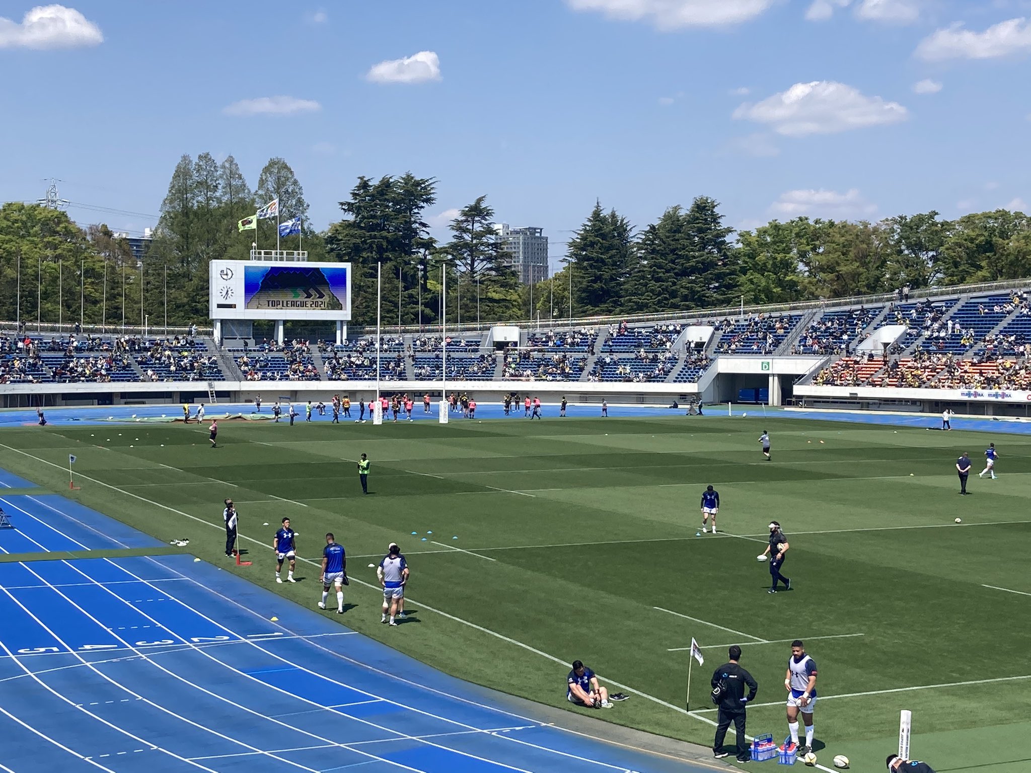 Hideki Takahashi A Twitter 駒沢オリンピック公園陸上競技場に到着 T Co L99rdhjfan Twitter