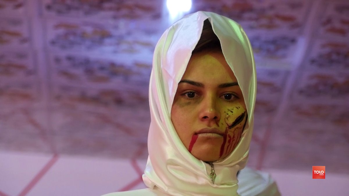 TOLOnews's tweet photo. #Kabul Fashion Show Protests Ongoing Violence in #Afghanistan
https://t.co/N35x3yG47o https://t.co/xpGKbRndPm