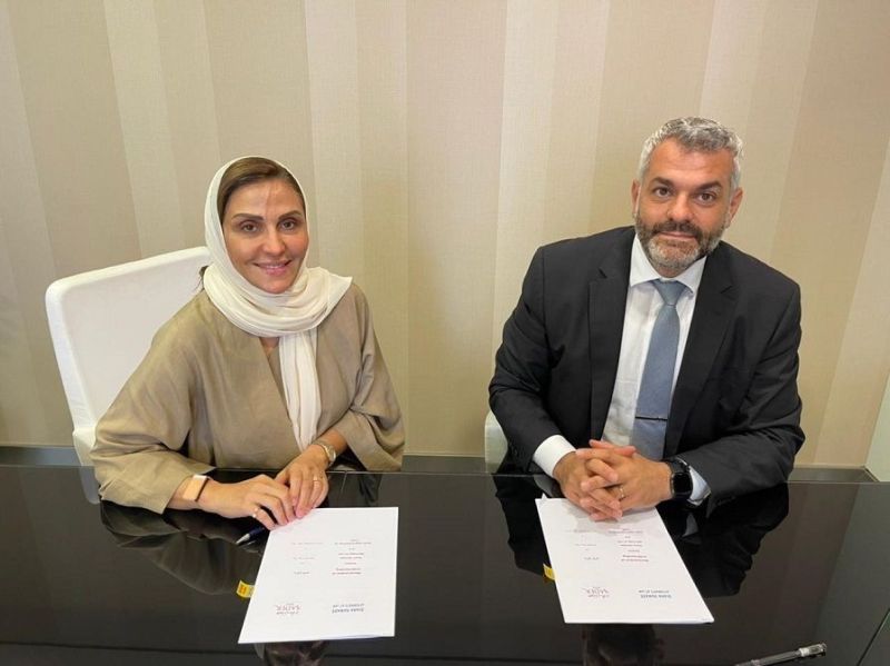SADERLexUae's tweet photo. Very happy to have signed on behalf of SADER Legal (since 1863) an MoU with Diana Hamade Attorneys at Law in #Dubai to work on a couple of projects related to the #UAE and #Arab #legal cultures.
#SADER1863 #SADERLexUAE #Emiratilegalculture https://t.co/U7D9Sx0OBx