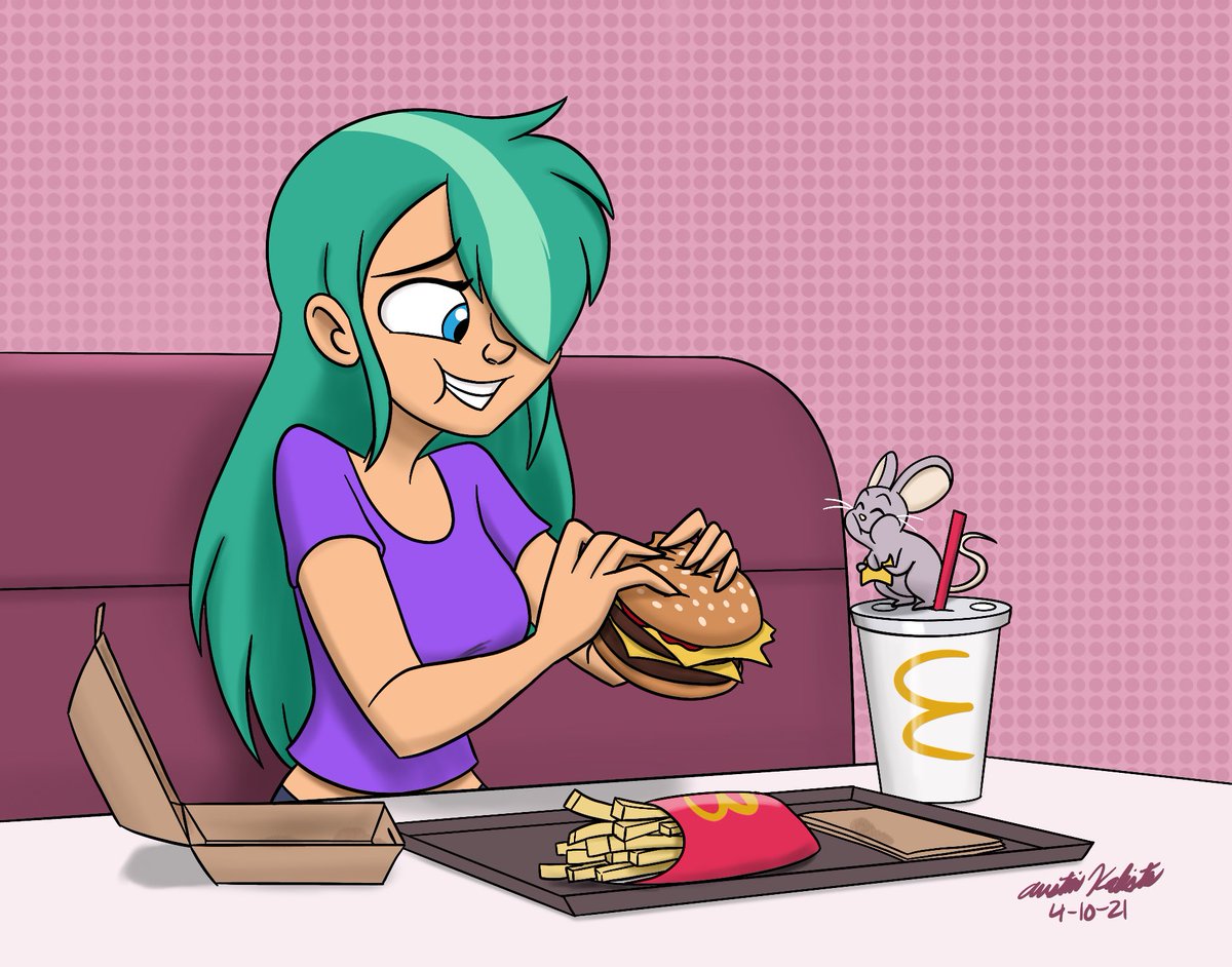 AustinKalista's tweet photo. Riley n Rocket
@AWDtwit 
 #drawthisinyourstyle #DownlovableContent https://t.co/G7XlQhmp5i