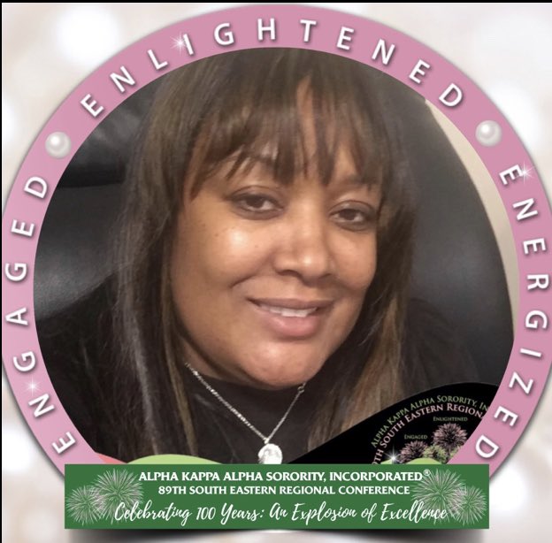 Joann_Massey901's tweet photo. VIRTUAL PHOTO BOOTH
I LOVE MY AKA 💚💕💚
I so enjoyed participating in our South Eastern Region’s Centennial Regional Conference this week! #AKASERC2021 @AKASouthEastern
#AKA1908
#AKASouthEastern
#AKASERCentennial #BEO #BetaTau
#PerpetualPearls
#PinkiesUp
#SeItOff #TailClub https://t.co/NQDFC7Ij25